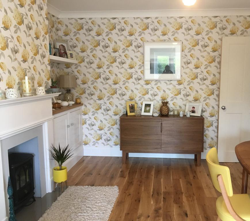 Entire room redoration  and bespoke freestanding cupboard