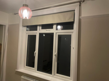 fitting and decoration of new window